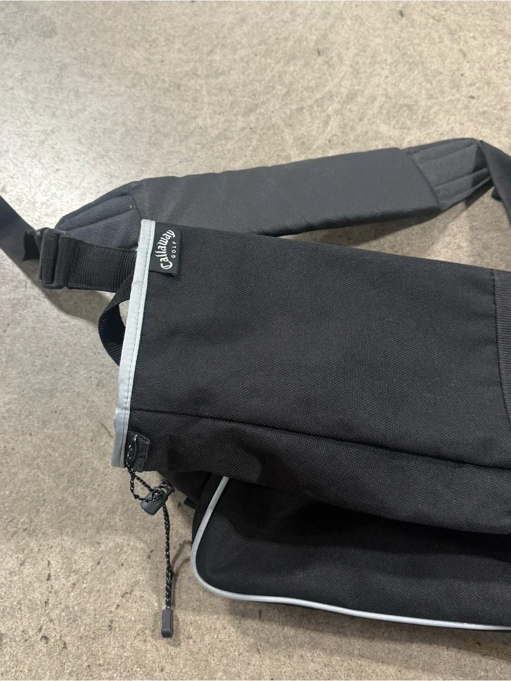 Callaway Golf Pencil Sunday Carry Bag Black Lightweight Travel Single Strap